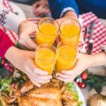 A) Sucos naturais de vários tipos + drinks sem álcool