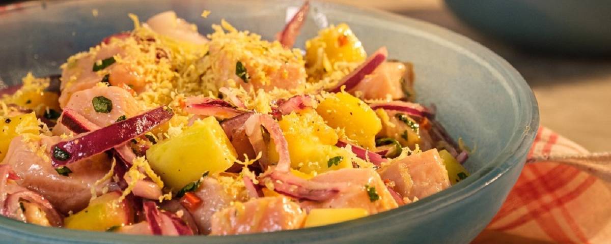 Poke de Filé de Salmão Fácil - Minha Receita