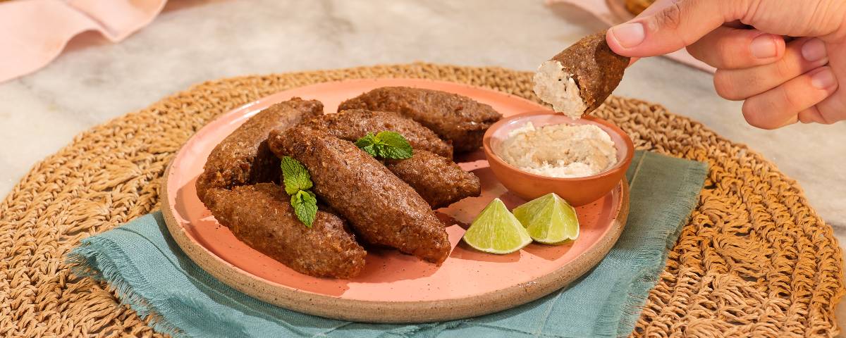 Kibe vegano na airfryer
