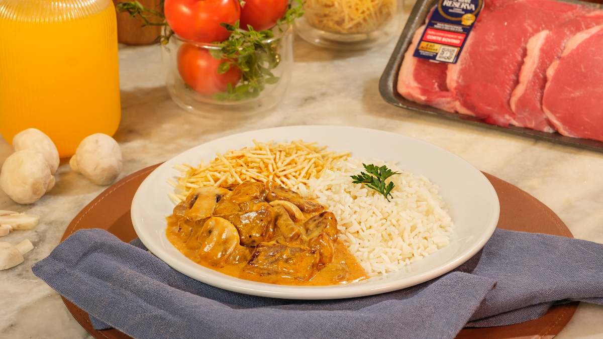 Strogonoff de carne