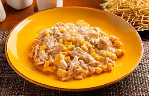 bowl com salada caesar