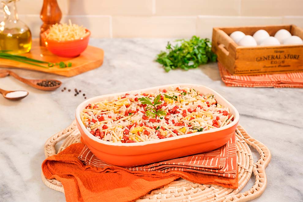 Receitas com arroz para variar o cardápio do almoço!